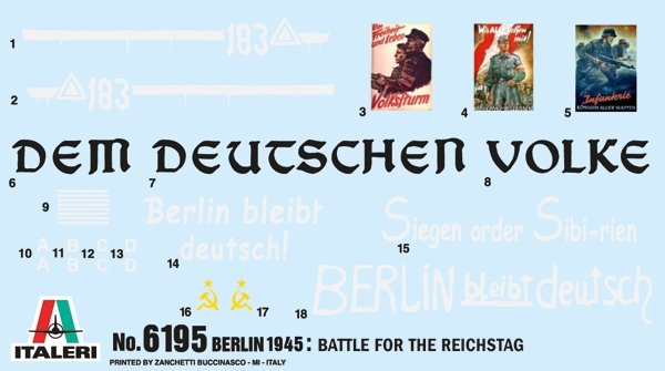 Italeri 6195 Bataille du Reichstag 1945 - Coffret de bataille 1/72 – image 10