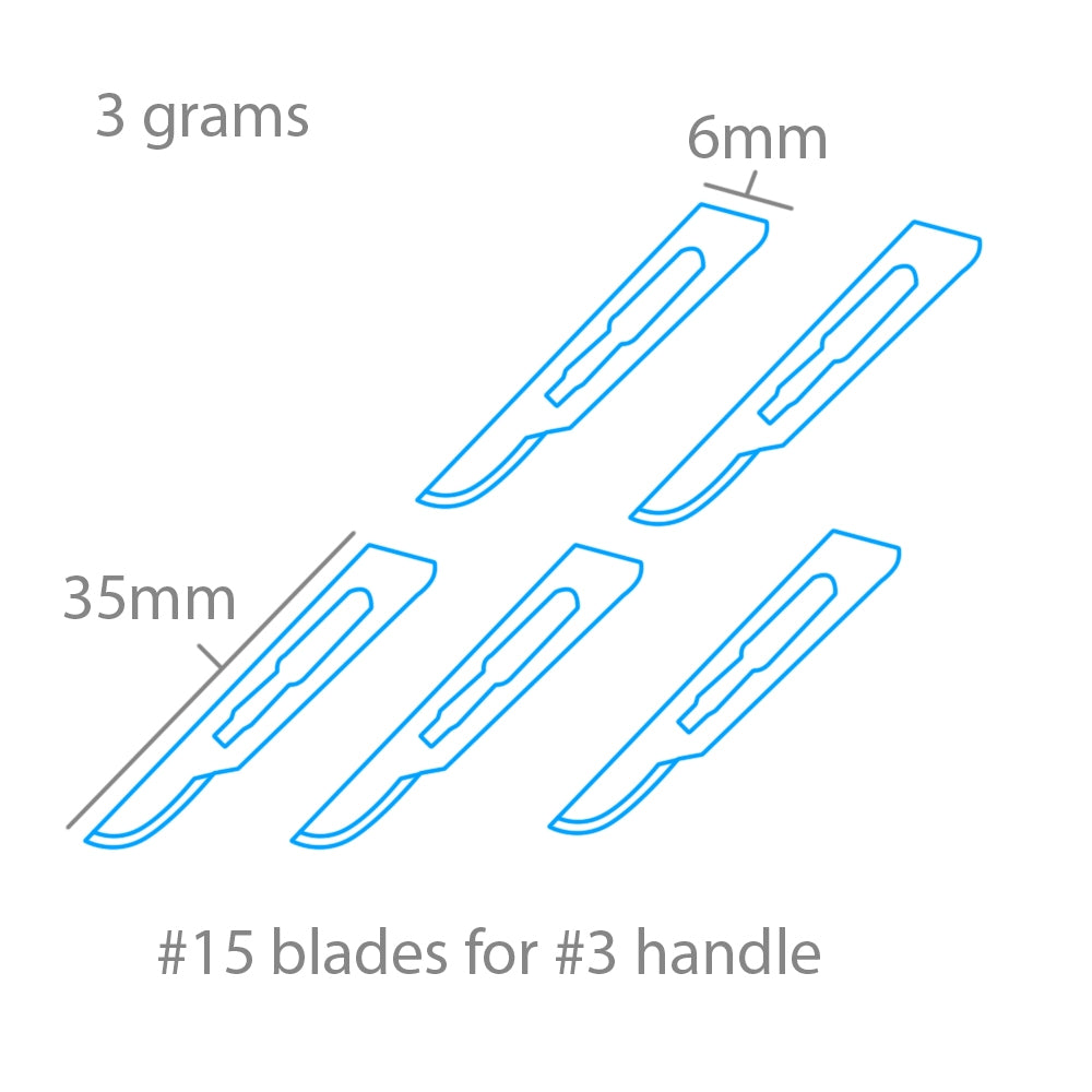 Lames Modelcraft PKN9275 n° 15 x 5 – image 2