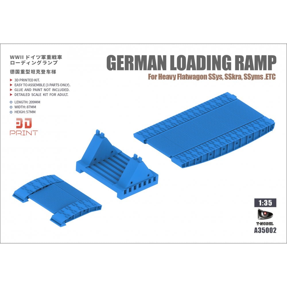 T-Model A35002 German Loading Ramp 1/35 – Bild 5