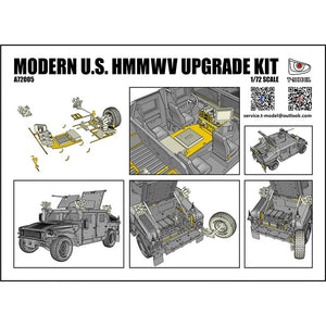 T-Model A72005 Modern U.S. HMMWV Upgrade Set 1/72