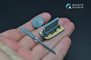 Quinta Studio QD48187 Albatros D.III OEFFAG 3D-Printed &amp;amp; coloured Interior on decal paper (for Eduard kit) 1/48 – zdjęcie 8