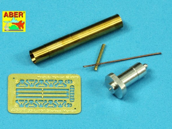 Aber 35L-161 Stokes 4in mortar for British WWI Tank Mk.IV Tadpole 1/35