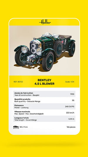 Heller 80722 Bentley 4.5 L Blower 1/24 – image 3