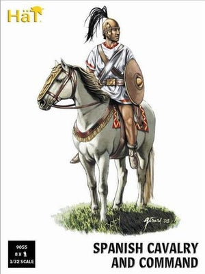 Hat 9055 Ancients- Spanish Cavalry and Command 1/32