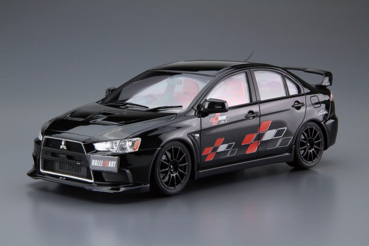 Aoshima 05544 RALLIART CZ4A LANCER EVOLUTION X 07 (MITSUBISHI) 1/24 – Bild 2
