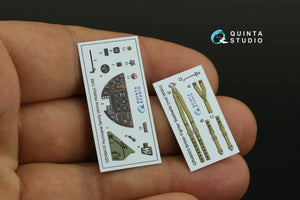 Quinta Studio QD48410 Hurricane family 3D-Printed &amp;amp; coloured Interior on decal paper (Arma Hobby) 1/48 – Bild 11