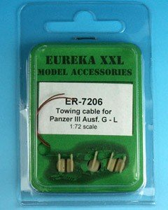 Eureka XXL ER-7206 Towing cable for PzKpfw-III Ausf. G-L 1/72