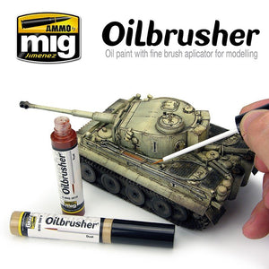 AMMO Mig 3520 Oilbrusher BASIC FLESH 10ml. – immagine 3