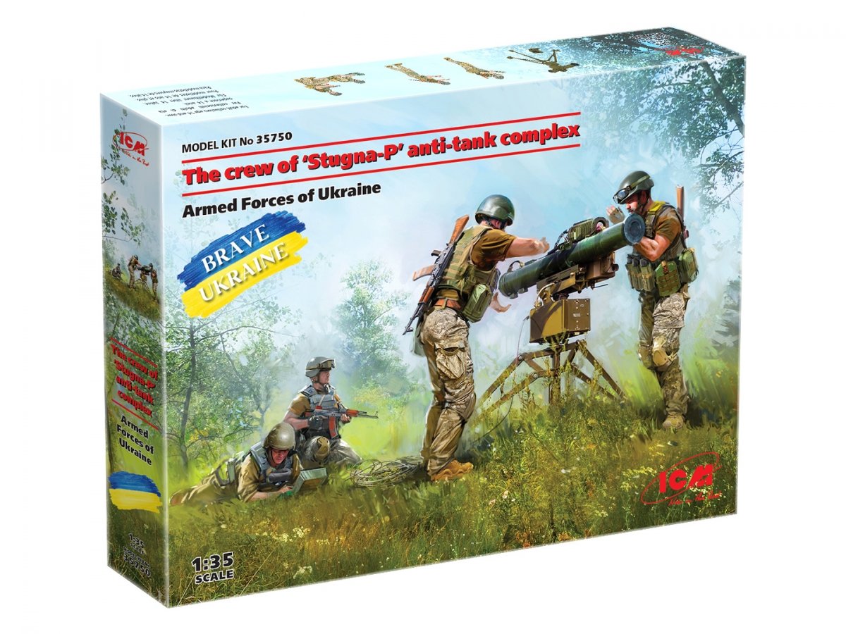 ICM 35750 ATGM « Stugna-P » avec équipage ukrainien 1/35 – image 2