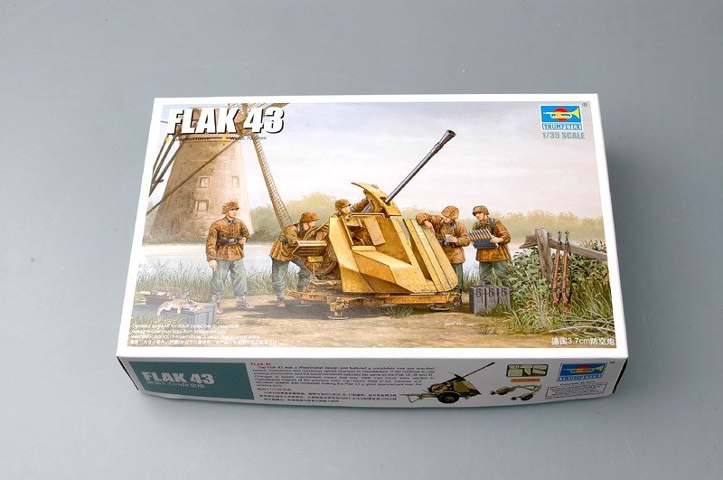 Trumpeter 02311 FLAK 43 1/35 – imagen 2