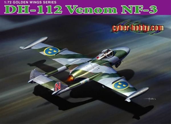 Cyber ​​Hobby 5116 DH-112 Venom NF-3 1/72