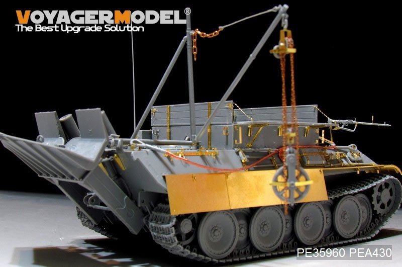 Voyager Model PE35960 WWII German Bergepanther Ausf.G Basic For TAKOM 2107 1/35 – immagine 5
