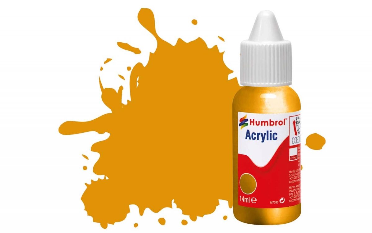Humbrol DB0054 No.54 Brass Metallic - 14ml.