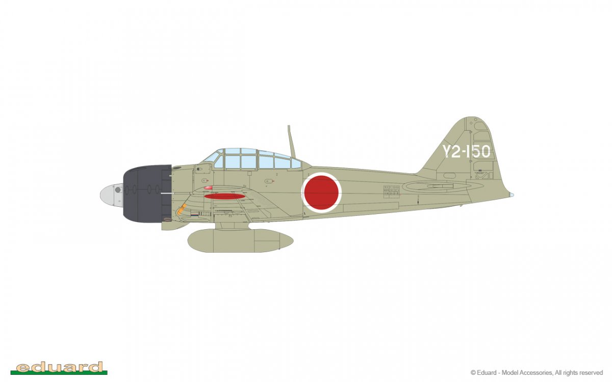 Eduard 82214 A6M3 Zero Type 22 Profipack 1/48 – Bild 7