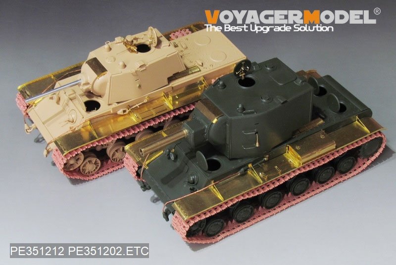 Voyager Model PE351212 WWII Russian KV-1 Mod.1942 Basic B ver include Gun Barrel (For RFM 5041) 1/35 – imagen 4