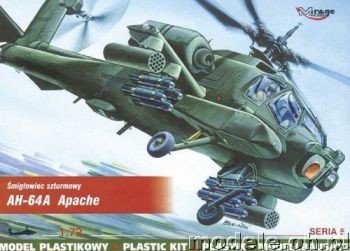 Mirage Hobby 72051 AH-64 A Apache 1/72
