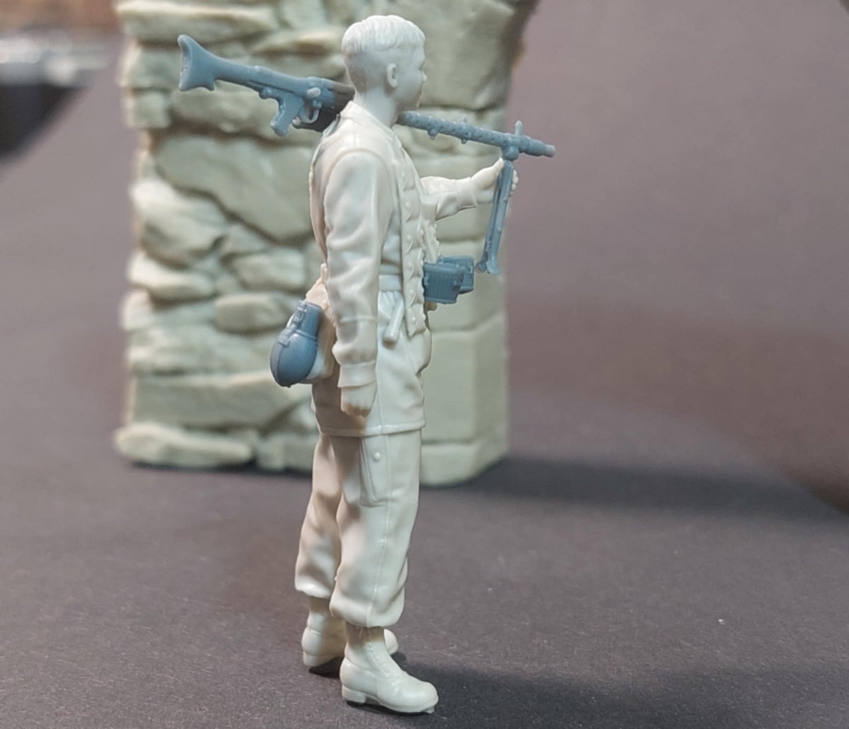 Panzer Art FI35-247 German fallschirmjager MG34 gunner 1/35 – immagine 3