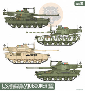Magic Factory 2008 Véhicule de combat américain M10 « Booker » 1/35 – image 8