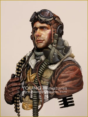 Young Miniatures YM1894 B-24 GUNNER USAAF WWII 1/10 – imagen 10