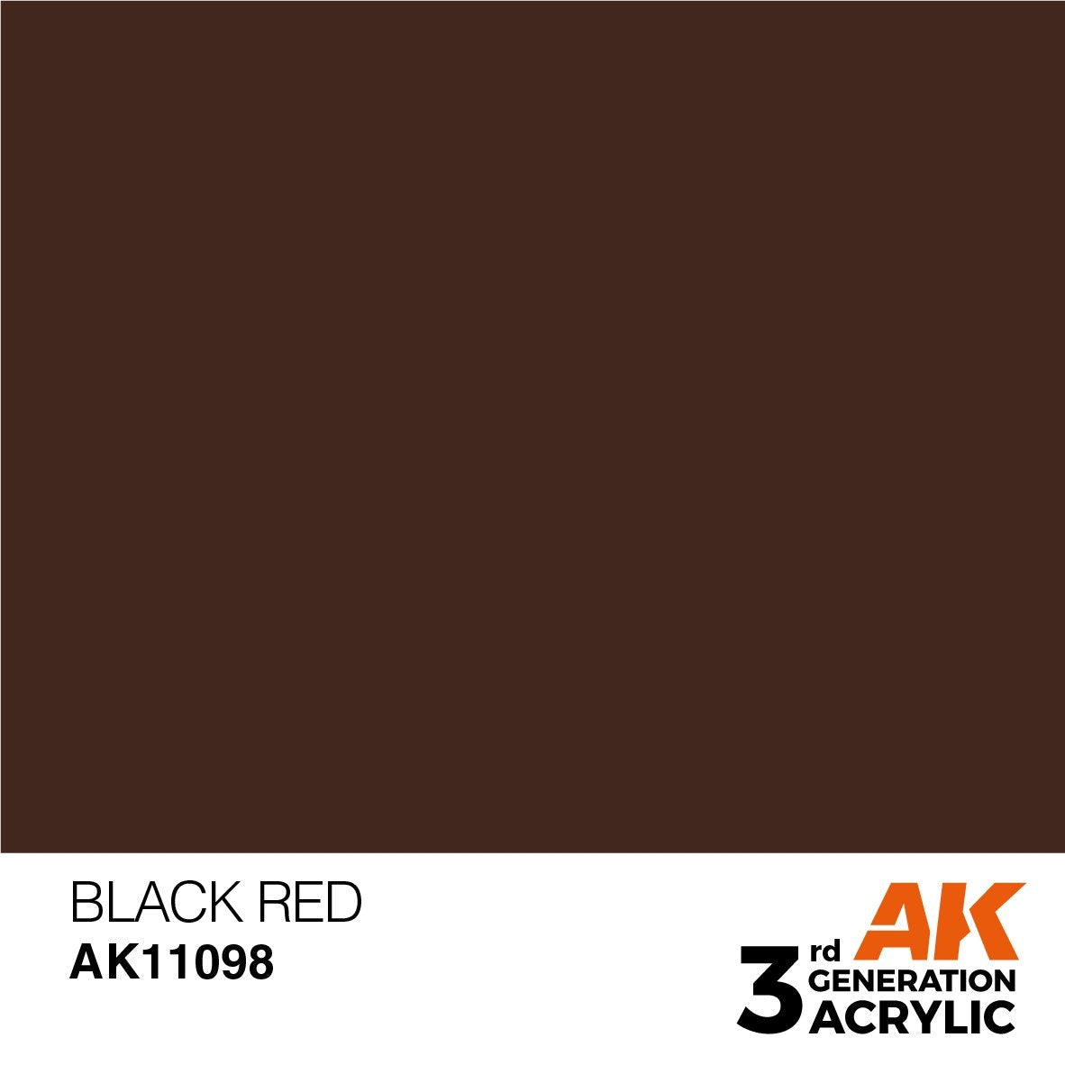 AK Interactive AK11098 BLACK RED – STANDARD 17ml
