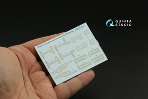 Quinta Studio QP32012 F-16 block 40/42 reinforcement plates (Tamiya) 1/32 – immagine 2
