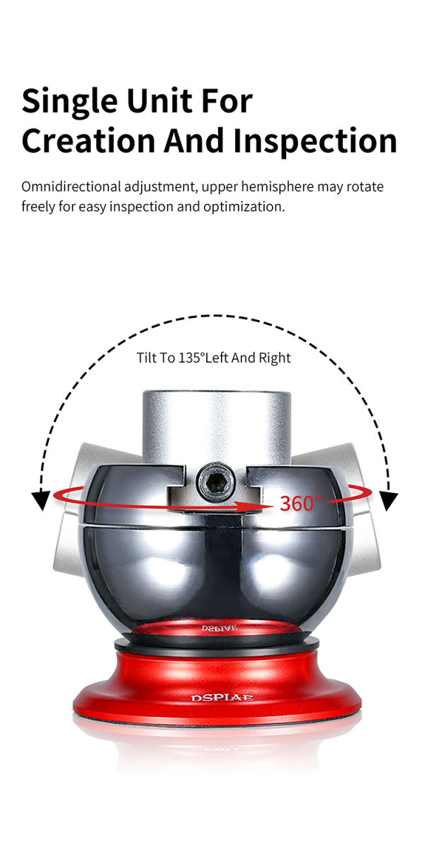 DSPIAE AT-SV Omnidirectional Spherical Vise – immagine 10