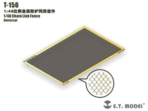 ET Model T-156 1/48 Chain Link Fence