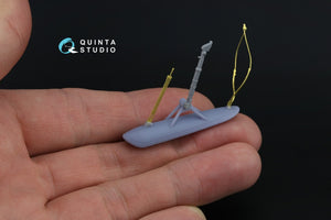 Quinta Studio QT48037 I-16 Ski landing gear (Non-retractable version) (all kits) 1/48 – immagine 4