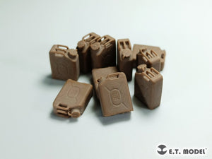 E.T. Model P35-240 US ARMY 20L FUEL CANS SET (3D Printed) 1/35 – immagine 3