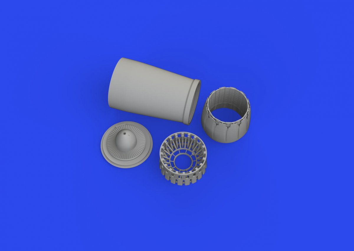 Eduard 648915 F-16 exhaust nozzle GE F110 PRINT Kinetic Model 1/48 – imagen 4
