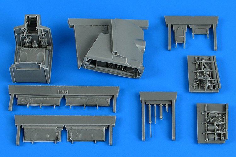 Aires 4838 Harrier GR.1/GR.3 baie de train d'atterrissage 1/48 KINETIC