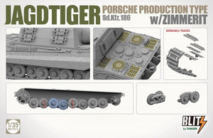 Takom 8012 JAGDTIGER PORSCHE PRODUCTION TYPE Sd.Kfz.186 w/ZIMMERIT 1/35 – Bild 6