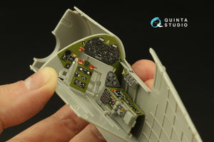 Quinta Studio QD32133 F6F-3 Hellcat 3D-Printed &amp;amp; coloured Interior on decal paper (Trumpeter) 1/32 – imagen 9