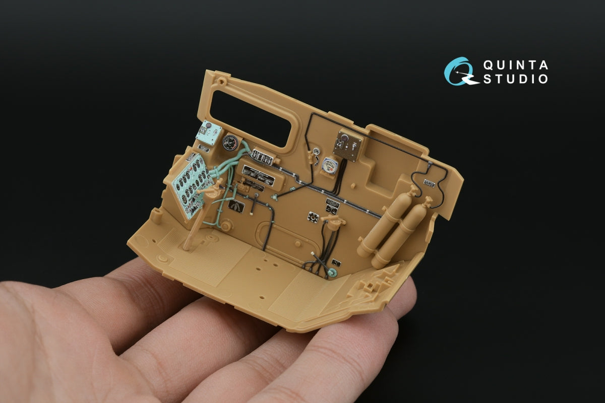 Quinta Studio QD35131 BM-30 Smerch 3D-Printed &amp;amp; colored Interior on decal paper (Meng) 1/35 – image 16