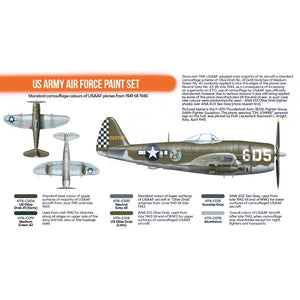 Hataka HTK-CS04.2 US Army Air Force paint set (6x17ml) – immagine 2