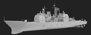 FlyHawk Model FH1167S Aegis Cruiser USS Bunker Hill CG-52 1991 - deluxe 1/700 – immagine 2