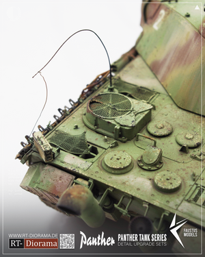 Faustus Models FM35031 Panther G Late Engine Details Type B 1/35