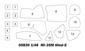 Trumpeter 05830 Mi-35M Hind-E 1/48 – immagine 5