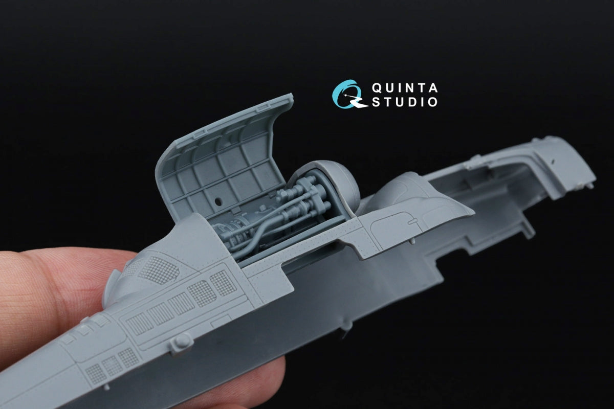 Quinta Studio QT72029 Ka-52/Ка-52М Engine with bay and cover, portside (Dream Model/Quinta) 1/72