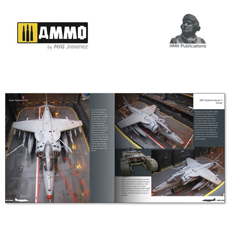 HMH Publications DH-011 BAE Systems Harrier II et Boeing AV-8B Harrier II (Plus) (version anglaise) – image 3