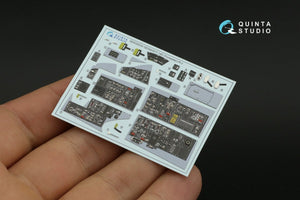 Quinta Studio QD32033 F-14D 3D-Printed &amp;amp; coloured Interior on decal paper ( Trumpeter ) 1/32 – immagine 12