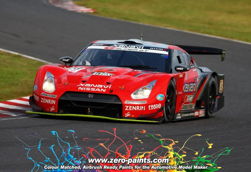 Zero Paints ZP-1115 Xanavi/Motul Nismo GT-R (R35) Red/Met Black Paint Set 2x30ml – Bild 2