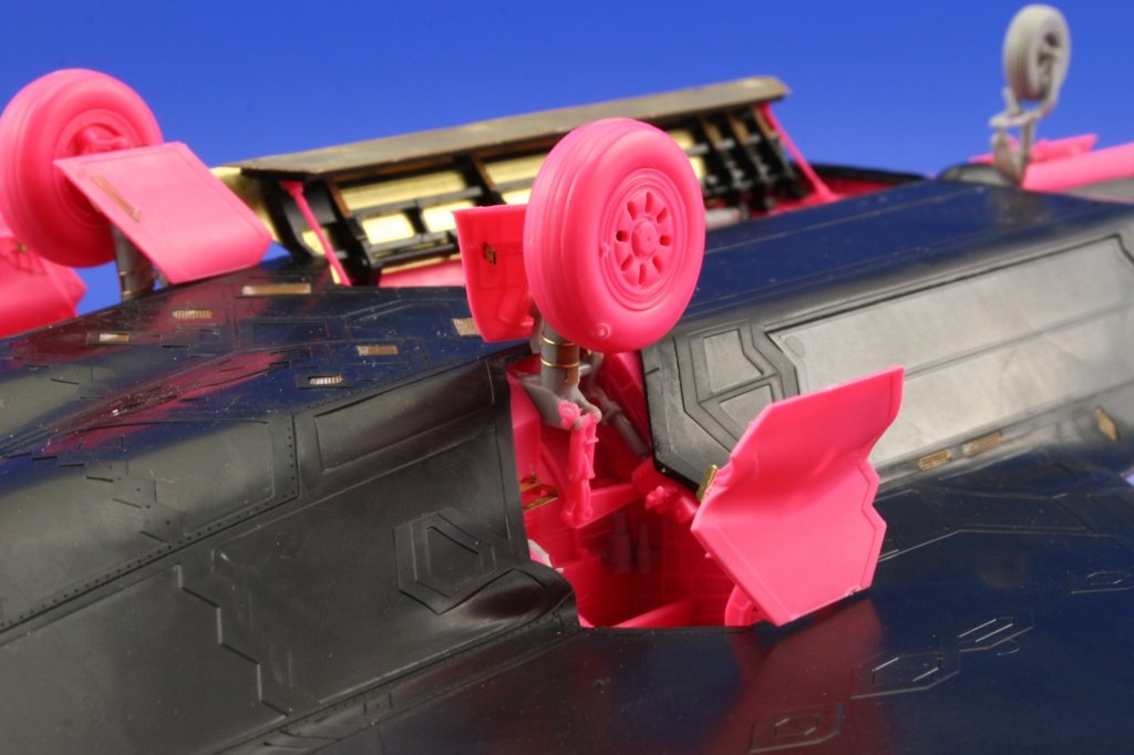 Eduard 48669 F-22A exterior 1/48 Hasegawa – immagine 8