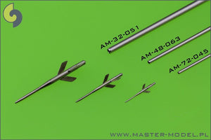 Master AM-32-051 MiG-21 F-13 (Fishbed C) - Tube Pitot (1/32) – image 4