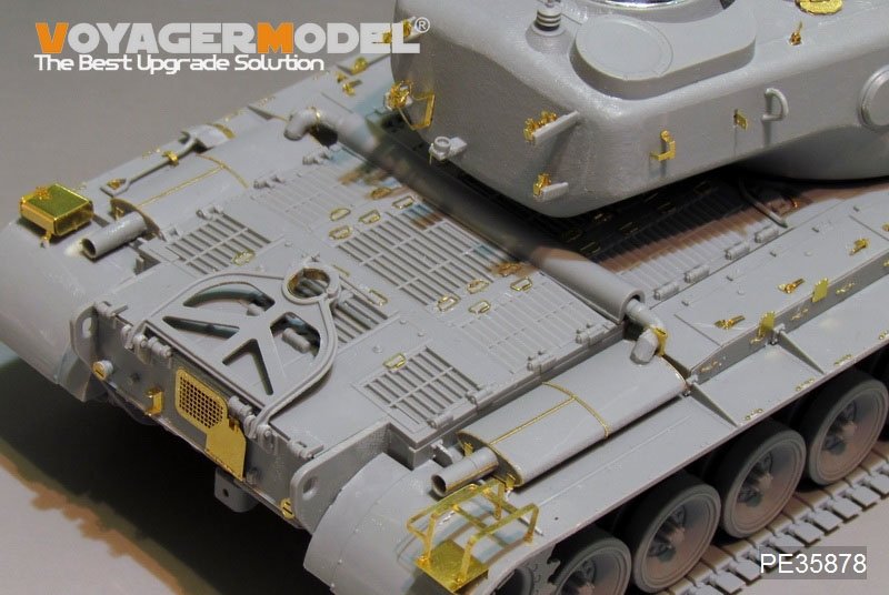 Maquette Voyager PE35878 Char super lourd américain T-30/34 de la Seconde Guerre mondiale pour TAKOM au 1/35 – image 7