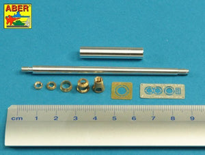 Aber 35L-269 Canon allemand 8,8 cm en deux parties Pak 43/3 L/71 pour Jagdpanther Ausf G1 tardif et G2 1/35 – image 5