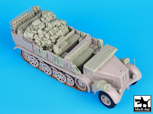 Ensemble d&amp;#39;accessoires complet Black Dog T35072 Sd.Kfz 8 au 1/35 – image 4