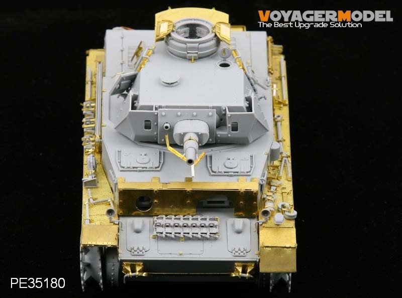 Voyager Model PE35180 WWII Pz.KPfw. IV Ausf F1 &amp;quot;Vorpanzer&amp;quot; for DRAGON 6398 1/35 – immagine 8
