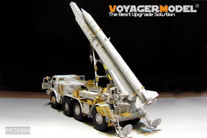 Voyager Model PE35888 Modern Russian 9P113 TEL w/9M21 rocket Basic for TRUMPETER 1/35 – zdjęcie 8