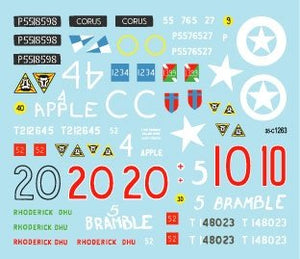 Star Decals 35-C1263 British AFVs in Holland 1944-45 # 1 1/35 – immagine 3